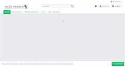Desktop Screenshot of frosch-shop.de